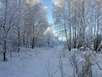 Schnee in Russland