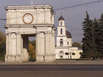Der Triumphbogen im Zentrum von Chisinau