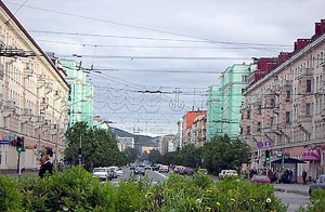 Murmansk, Lenin Prospekt