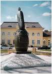 Das Denkmal der Gurke in Luchowitsy