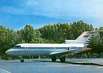 YAK-40 auf dr Rollbahn