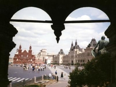 Blick auf den roten Platz