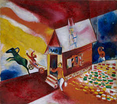 Chagallbild, Vitebsk