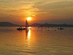 Balaton am Abend