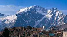 Der Elbrus im Kaukasus