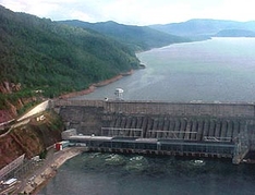 Krasnojarsk Staudamm