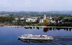 Die Wolga bei Yaroslavl