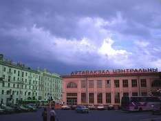 Busstation Zentralny in Minsk