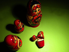 Souvenir aus Russland - Matroschka