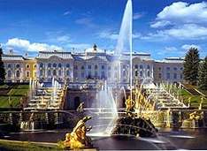 Fontänen am Peterhof