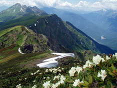 Berge um Krasnaja Poljana