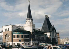 der Jaroslawer Bahnhof in Moskau