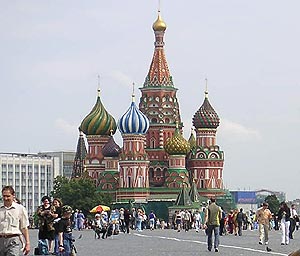Basilikus Kathedrahle in Moskau, Russland