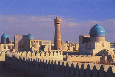 Das Panorama vom alten Buchara