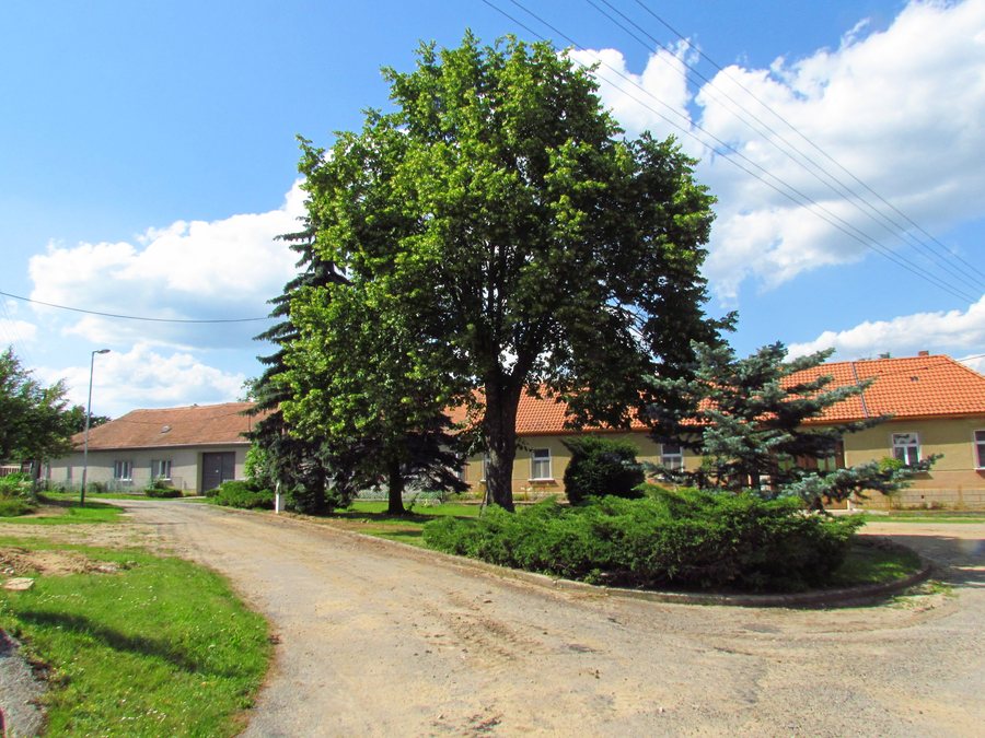 File:Village square in Račice, Třebíč District.JPG