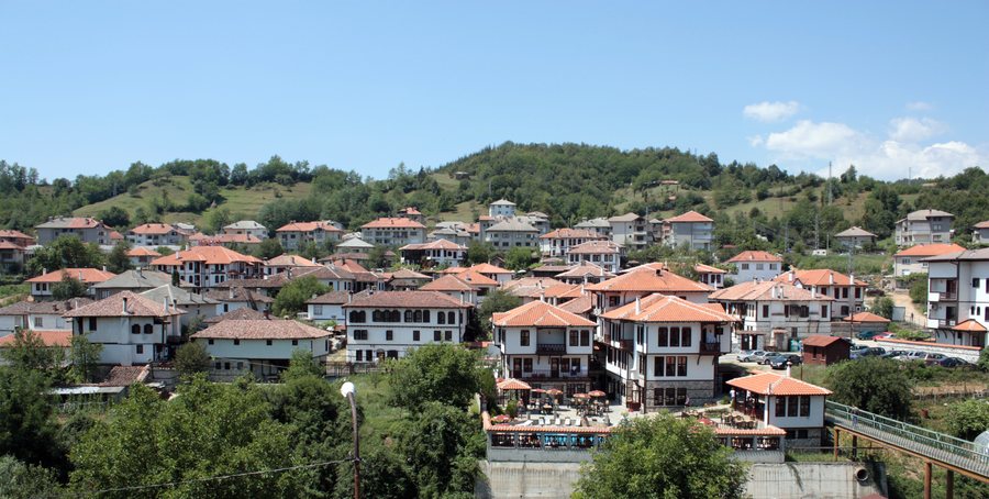 View of Zlatograd center