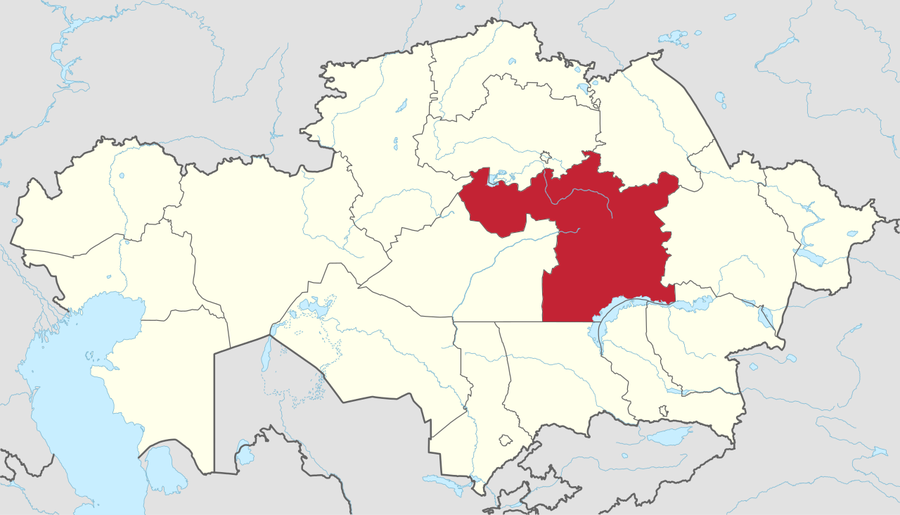 File:Karaganda Region in Kazakhstan.png