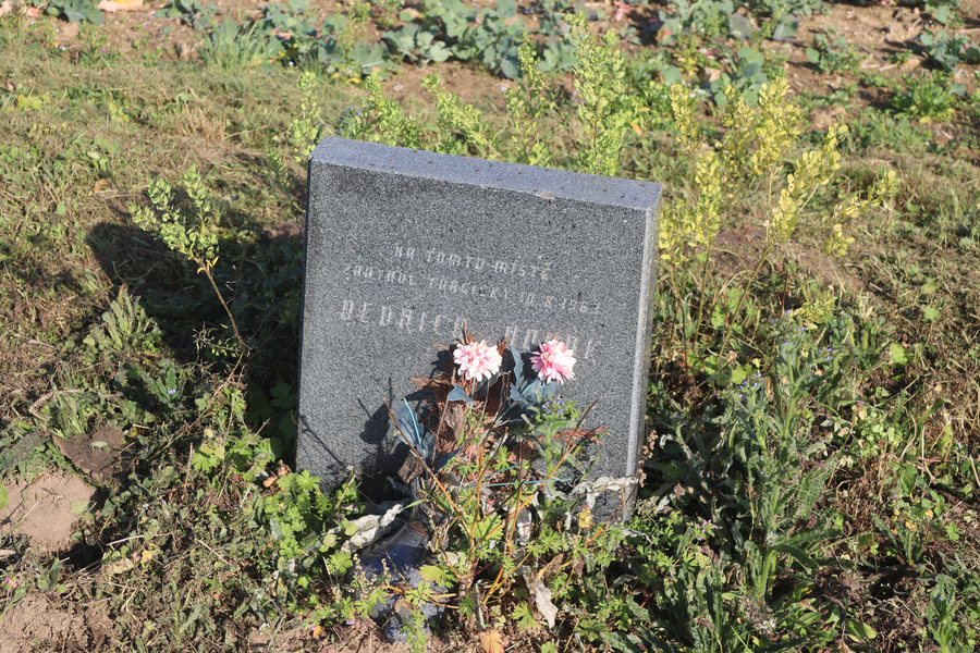 File:Overview of memorial of Bedřich Novák near Bačice, Třebíč District.jpg