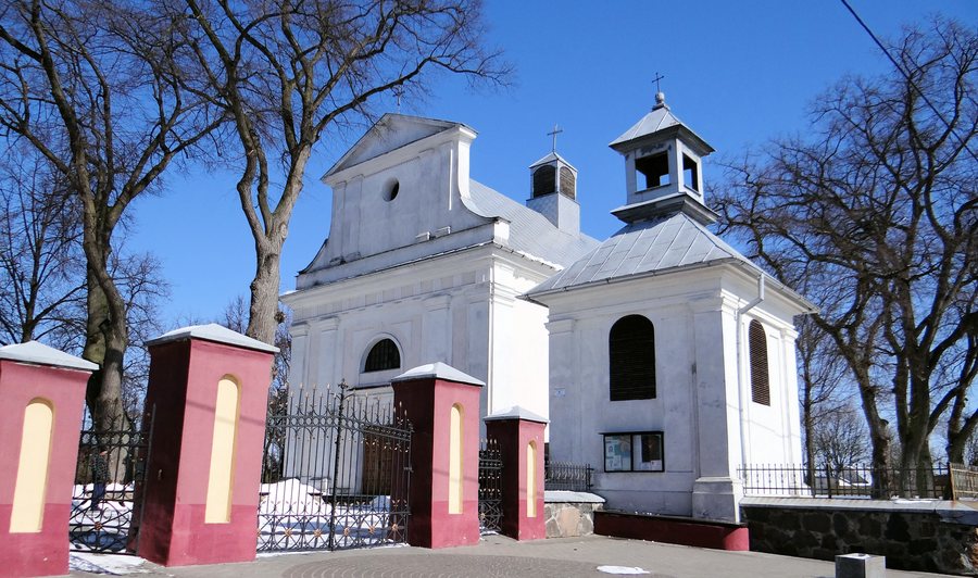 Saint Louis church in Joniec