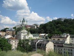 Blick über Kiew