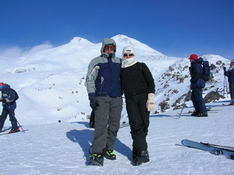 Skifahren im russischen Kaukasus