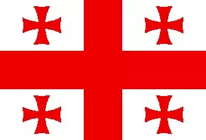 Flagge Georgien