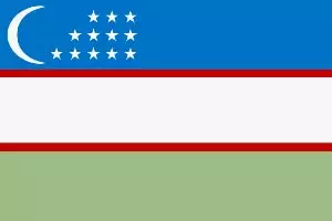 Usbekistan Flagge