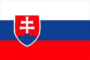 Flagge Slowakei